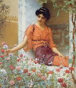 John William Godward Summer Flowers china oil painting artist